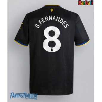 Manchester United Bruno Fernandes #8 Tricou Fotbal Replică 2025-26 Barbati Treilea